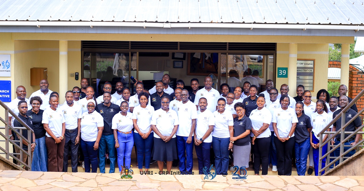 UVRI-CRP Initiative staff honored by HPTN