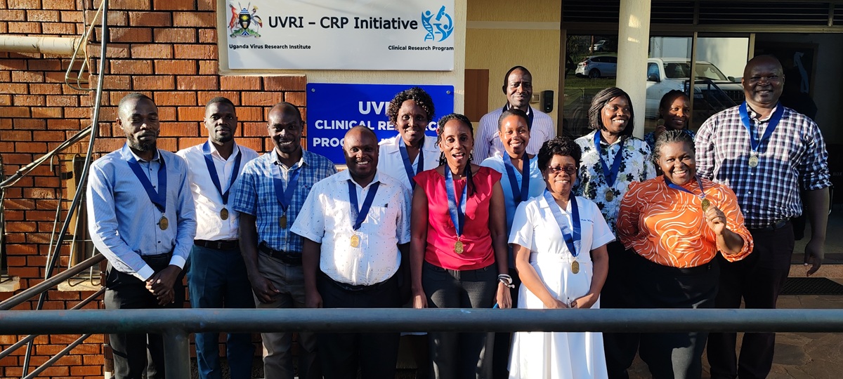 UVRI-CRP Initiative staff honored by HPTN